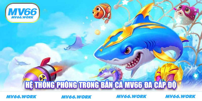 Hệ thống phòng trong bắn cá MV66 đa cấp độ